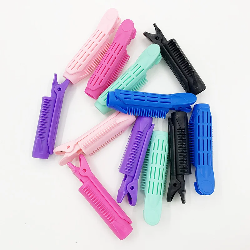 Haarwurzel flauschige Clip Pony Curling Clip Styling Clip (8 Stück) – Bild 6