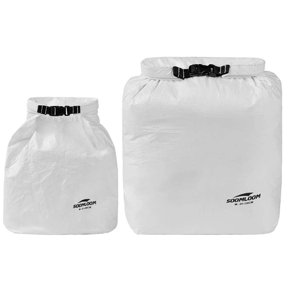 Soomloom Tyvek Aufbewahrungstaschen-Set, ultraleichte, reißfeste Organizer-Taschen für Wander