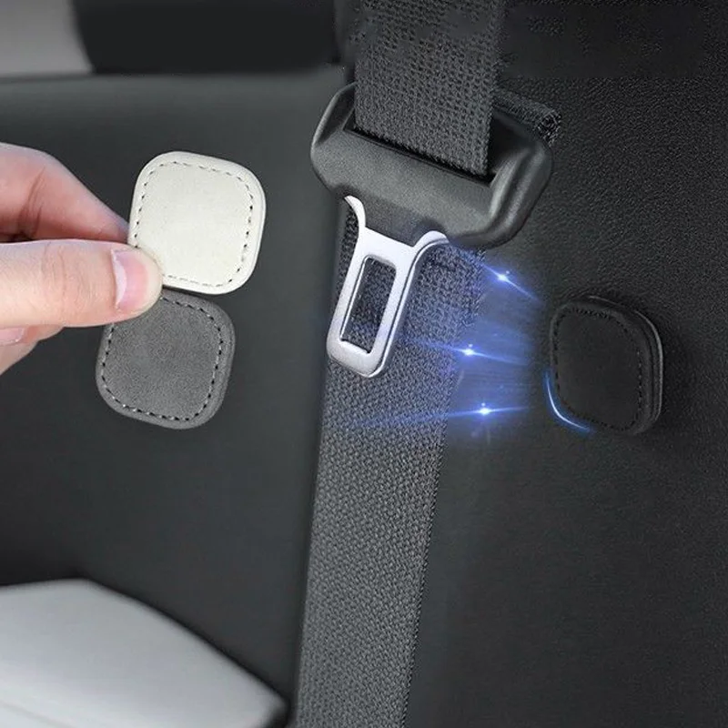 Magnetische Auto Sitz Gürtel Halter Befestigungs Clip Pu (2 Stück) – Bild 6