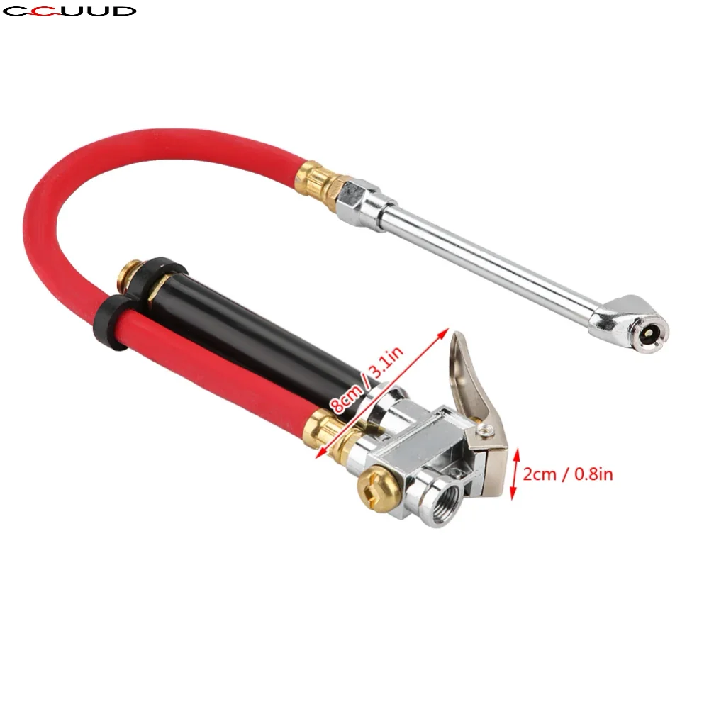 Handheld Auto Luft Reifen Druck Füllstoff Füllen Inflator Gauge Luft – Bild 3