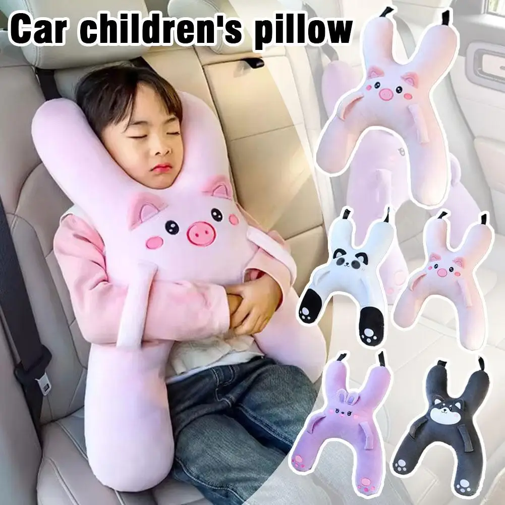 Auto Sitz Sicherheit Nacken Kissen Nette kinder Kopfstütze Lenden Unterstützung Anti Prise Hals Niedlichen