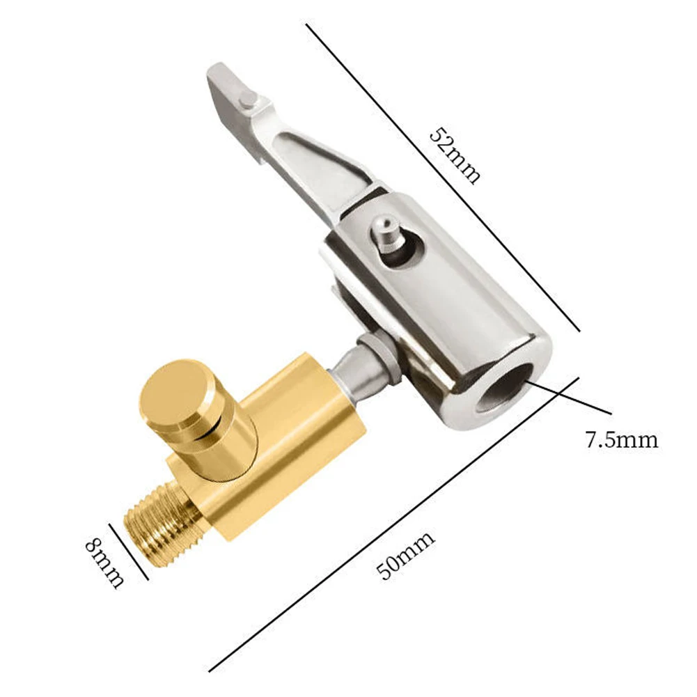 Auto Reifen Luft Aufblasbare Pumpe Stecker Chuck Kompressor Reifen – Bild 5
