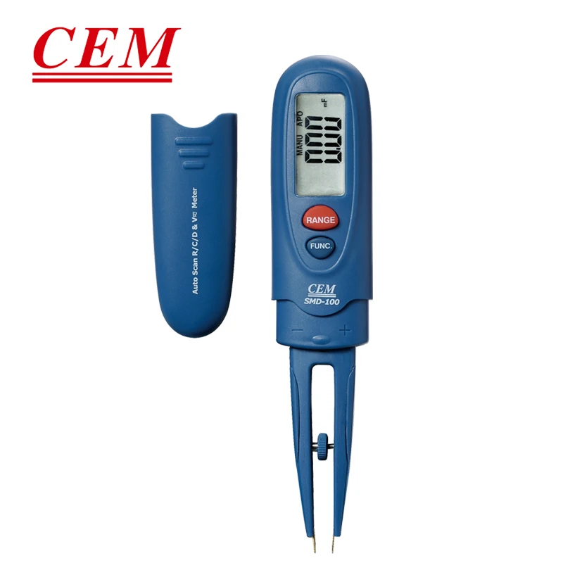 SMD-100 Intelligenter Tester für elektronische Bauelemente, 6000 Zählungen, LCD-Anzeige