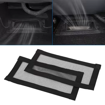 Air Outlet Abdeckung Für Tesla Modell 3Y Unter Sitz Anti-Blocking Staub Schutz Net Auto Styling Innen