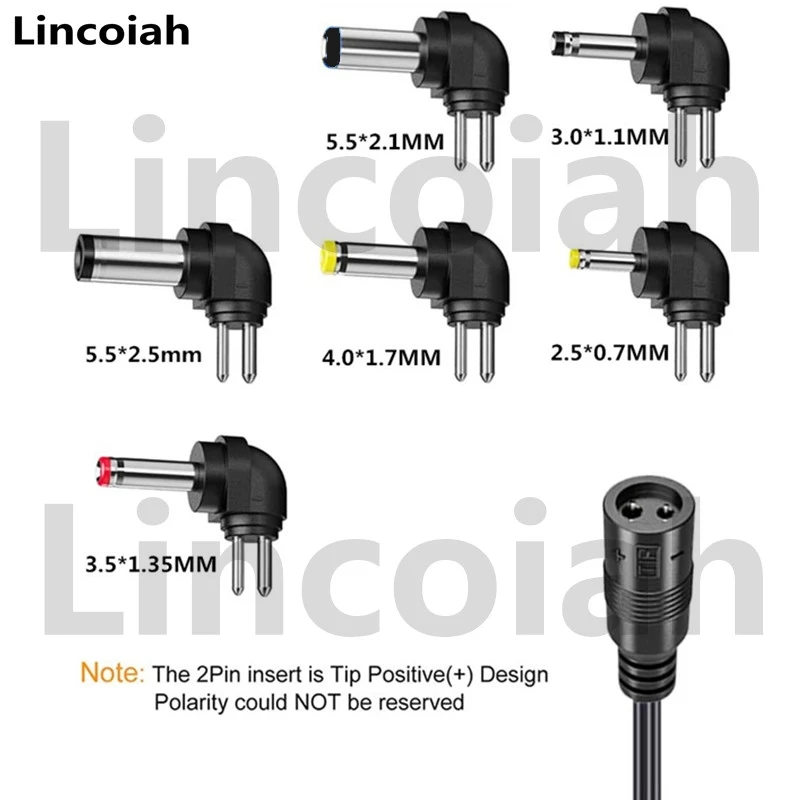 3V 4,5V 5V 6V 7,5V 9V 12V 2A/2,5A AC/DC Adapter US/EU/UK/AU – Bild 3