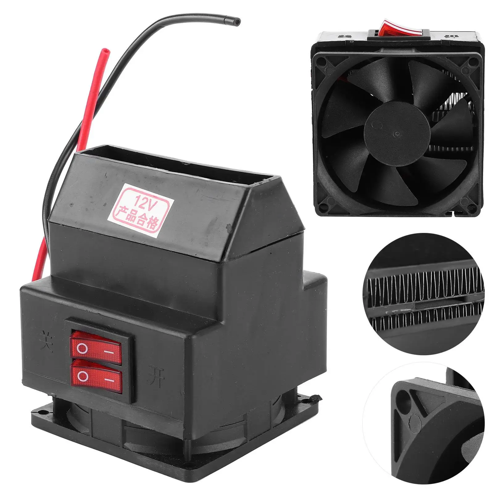 Auto-Heizung, Defroster, 12 V, 24 V, tragbarer Windschutzscheiben-Defogger, Demister-Ventilator für den