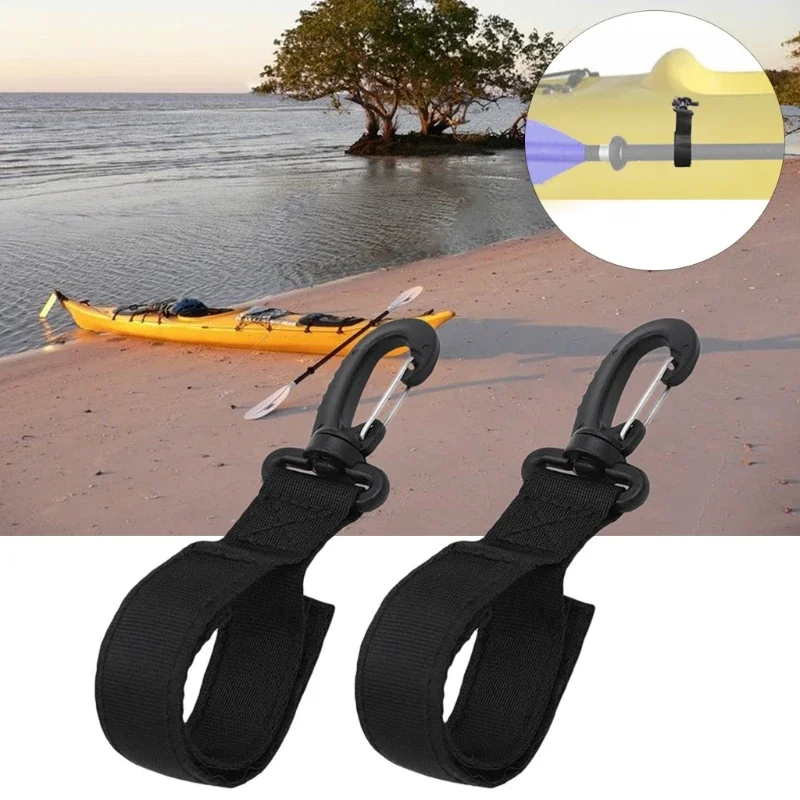 2er-Pack Kajak-Paddelhalter Gurtband-Clip für SUP-Board-Schlauchboot