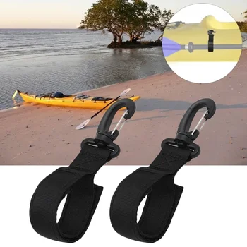 2er-Pack Kajak-Paddelhalter Gurtband-Clip für SUP-Board-Schlauchboot