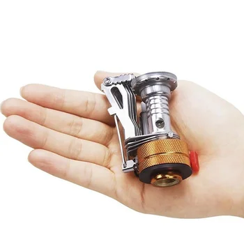 Gas Herd Camping Zubehör Tragbare Outdoor Camping Aluminium Legierung Ultra Licht Picknick Kochen Camping Herd