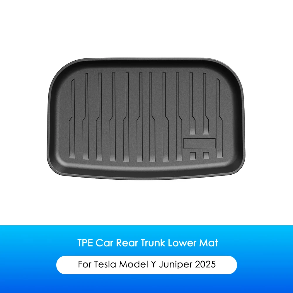 Tesla Model Y Juniper 2022, vorne und hinten, Kofferraummatten, Cargo-Liner, wasserdicht, rutschfest