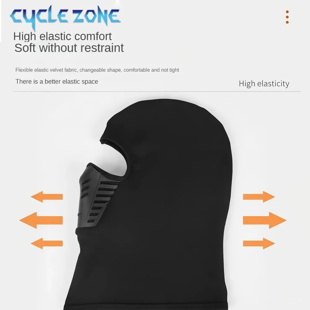 Winter Outdoor Radfahren Vollgesichtsmaske Winddicht Staubdicht Warm – Bild 4