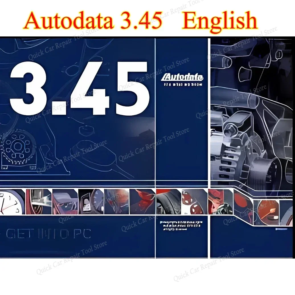 Autodata 3.45/3.41/3.40 Diagnose für Auto-Reparatur-Software – Bild 2