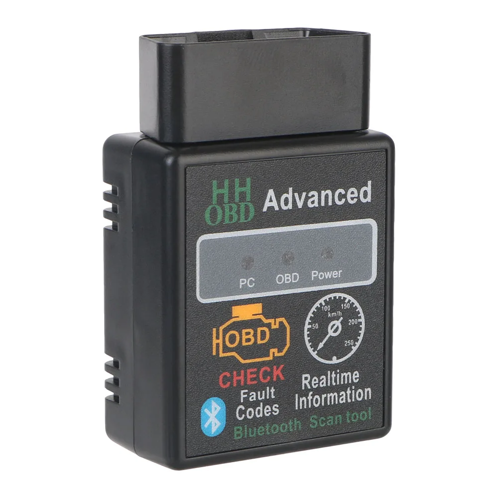 ELM327 OBD2 Interface Adapter Code Reader Auto Diagnose Werkzeug Auto Diagnose Scanner Bluetooth V2.1Detector