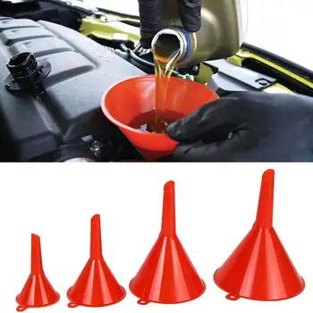 Öl-Trichter-Set Auto-Öltrichter Ölwechsel-Befüllwerkzeug Öl-Trichter Füllwerkzeug Motorrad Auto (4 Stück)