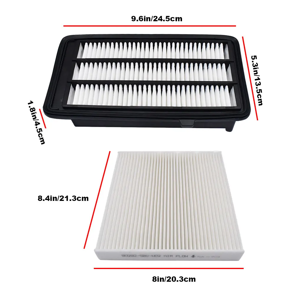 Pollenluftfilter für die Kabine eines Automotors # 17220-5AA-A00 80292-TF0-G01 # Für Honda CR-V CRV Civic X