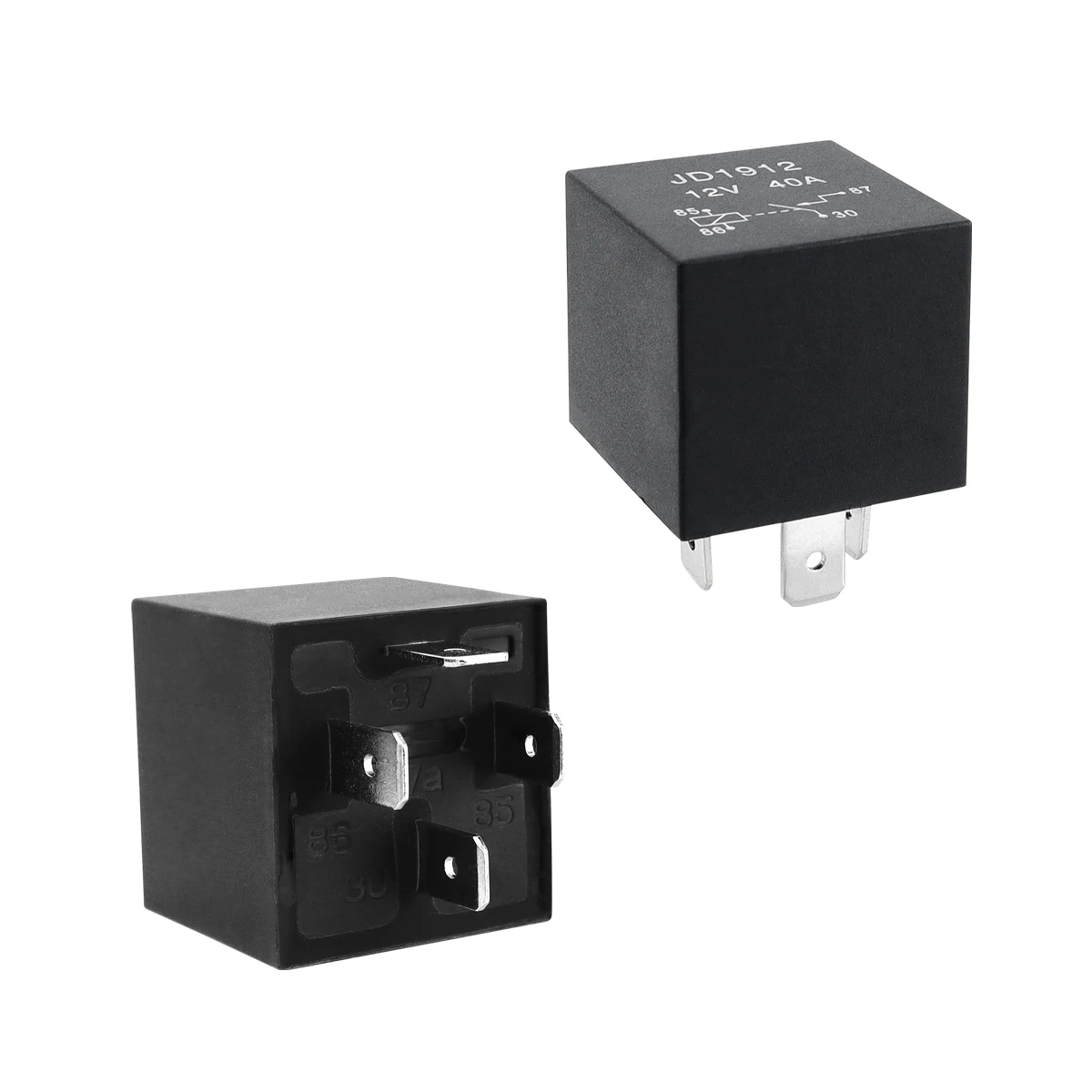 12V 6-Wege-Spulenwiderstand 50 Ω Relais-Sicherungskasten 12AWG – Bild 6