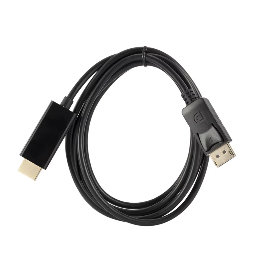 Dp Zu HDMI-kompatibel Kabel 1,8 m 1080 HD Adapter Kabel Computer Monitor Kabel Konvertiert Große Dp zu HDMI