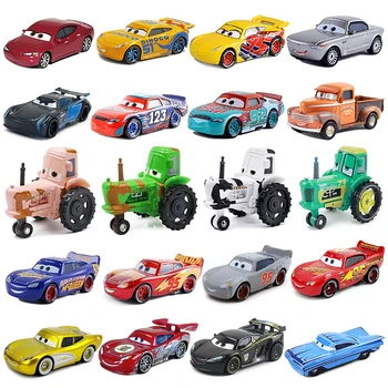 Cars 2 3 Lightning McQueen Cruz Ramires Sterling Ramone Traktoren Legierungsautomodell Kinderauto Spielzeug