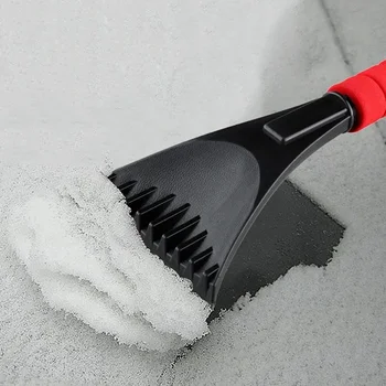 Eiskratzer für die Windschutzscheibe des Autos, Schneekratzer mit Handtuch, Werkzeuge zur Entfernung