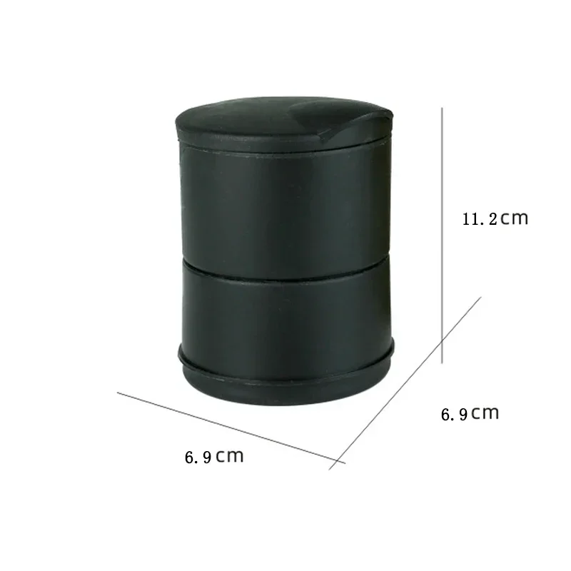 Universal Auto LED Aschenbecher Müll Münze Lagerung Tasse Container – Bild 5