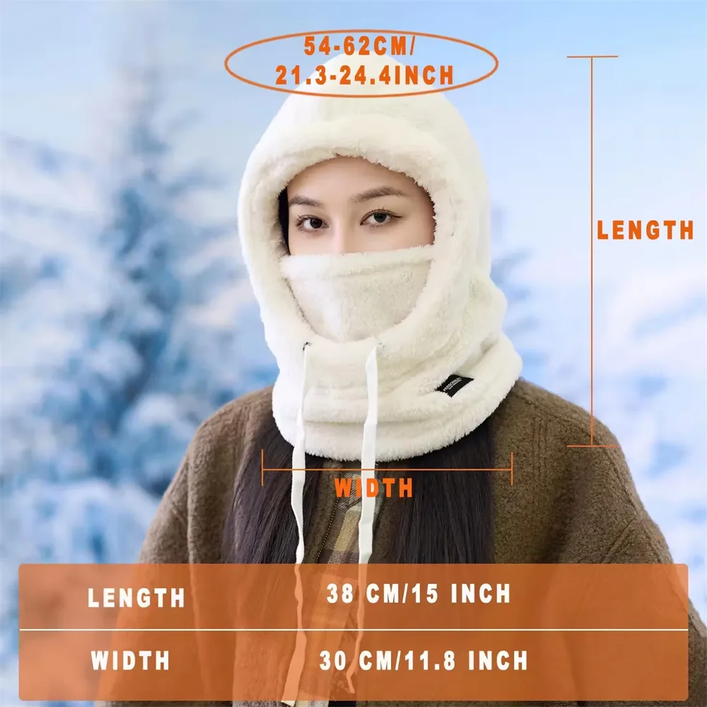 Winter Warme Thermische Winddichte Balaclava Skimaske – Bild 6