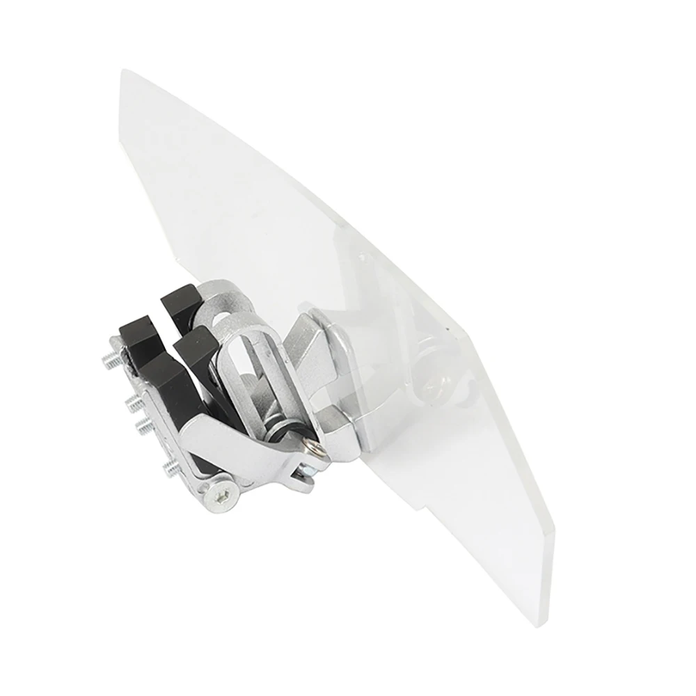 Motorrad Universal Klar Einstellbare Windschutzscheibe Windabweiser – Bild 5