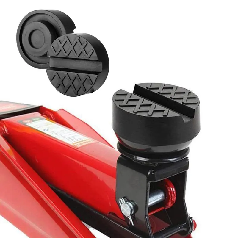 Auto Lift Jack Unterstützung Ständer Gummi Pads Rad Dolly Schlitz – Bild 4