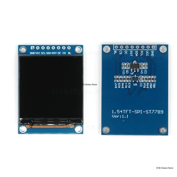 1,54 Zoll 1,54 Zoll Vollfarb-TFT-Anzeigemodul HD IPS LCD-LED-Bildschirm 240 x 240 SPI-Schnittstelle ST7789