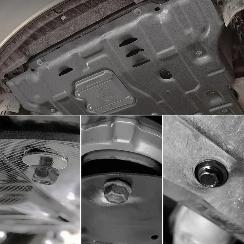 Karosserie Schrauben U Typ Mutter Clips M6 Automobil Stoßstange – Bild 2