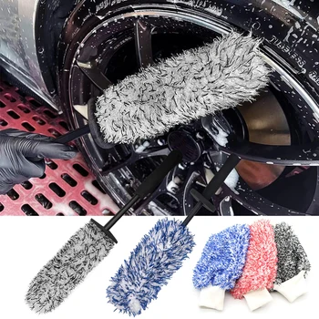 Auto waschanlage Mikro faser räder Bürste rutsch feste ultra weiche Auto-Reinigungs handschuhe Handschuh Auto