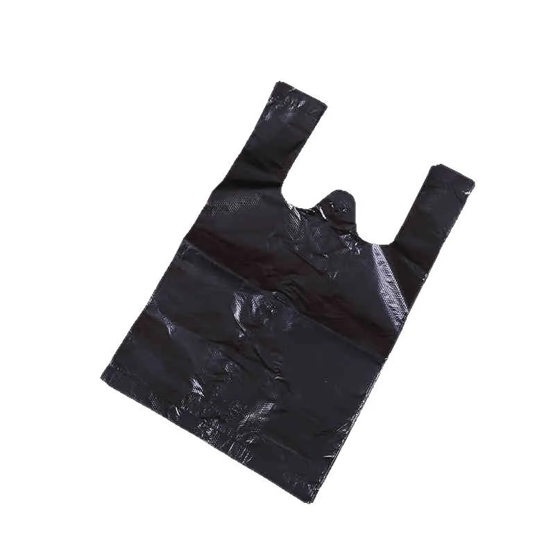 Schwarze, verdickte Plastiktüten (100 Stück) – Bild 3