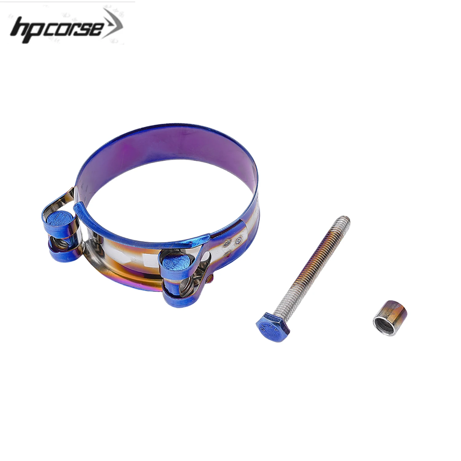 32mm - 85mm Motorrad Auspuff Klemme Clip Edelstahl Auspuffrohr Klemmen – Bild 5