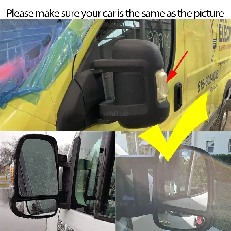 Auto-Rückspiegelglas für Peugeot Boxer Manager Citroen Relay Jumper – Bild 3
