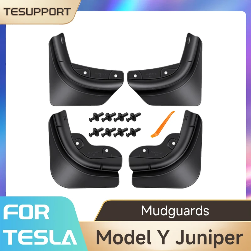Tesla Modell Y Juniper 2026 Zubehör Kotflügel Schmutzfänger Schutz Kotflügel für Tesla Modell Y Zubehör