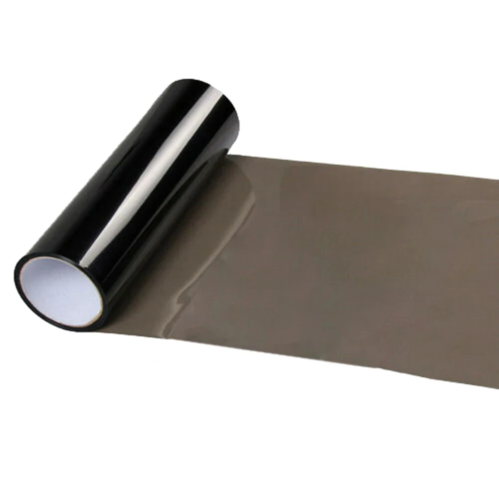 30x60cm Glänzend Scheinwerfer Rücklicht Nebel Licht Windschutzscheibe Tönung Film Licht Schwarz Auto Körper