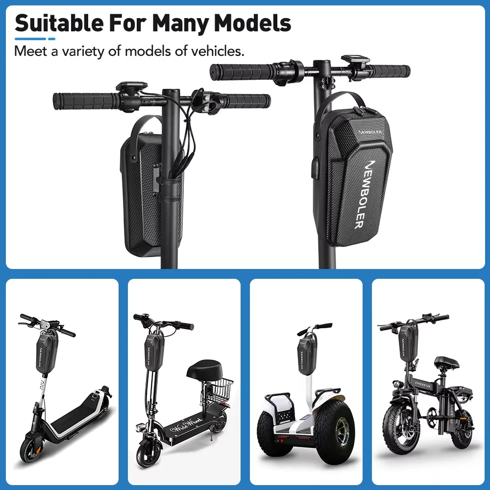NEWBOLER 3L/5L Elektrische Roller Tasche Zubehör Elektrische Fahrzeug – Bild 3