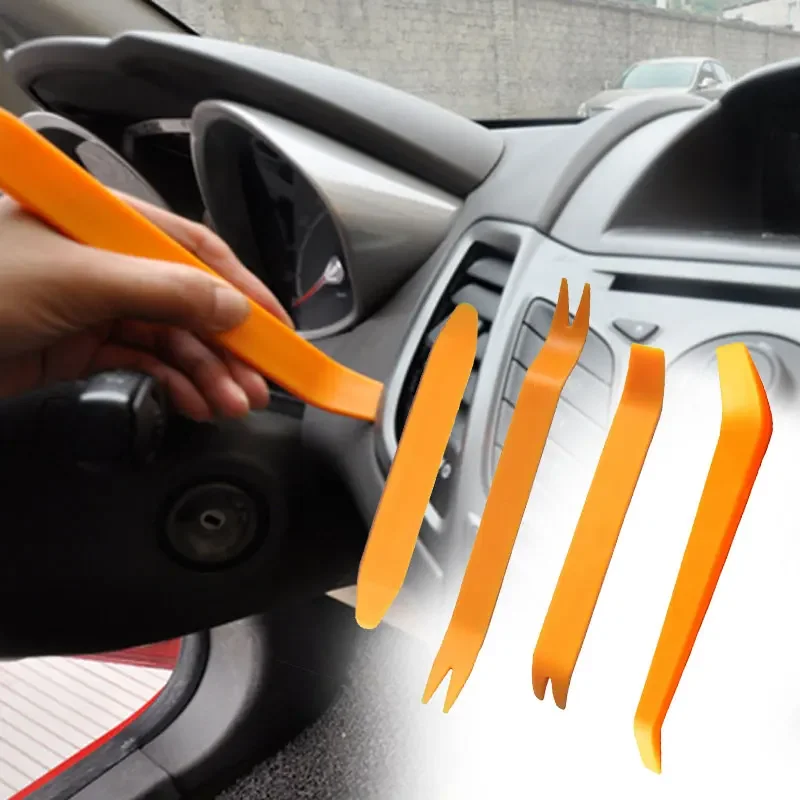 Auto Demontieren Tools Kit Tragbare Auto Auto Radio Panel Tür Clip Panel Trim Dash Audio Entfernung (4 Stück)