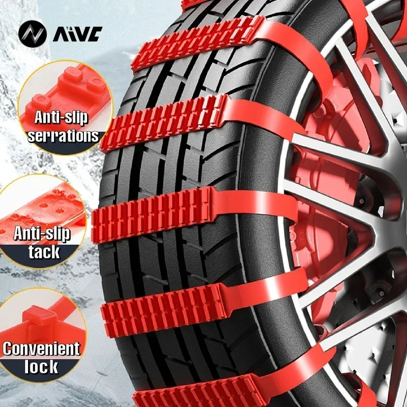 10/20cs Outdoor-Reifenketten für Autos, Winter-Schneeketten – Bild 6