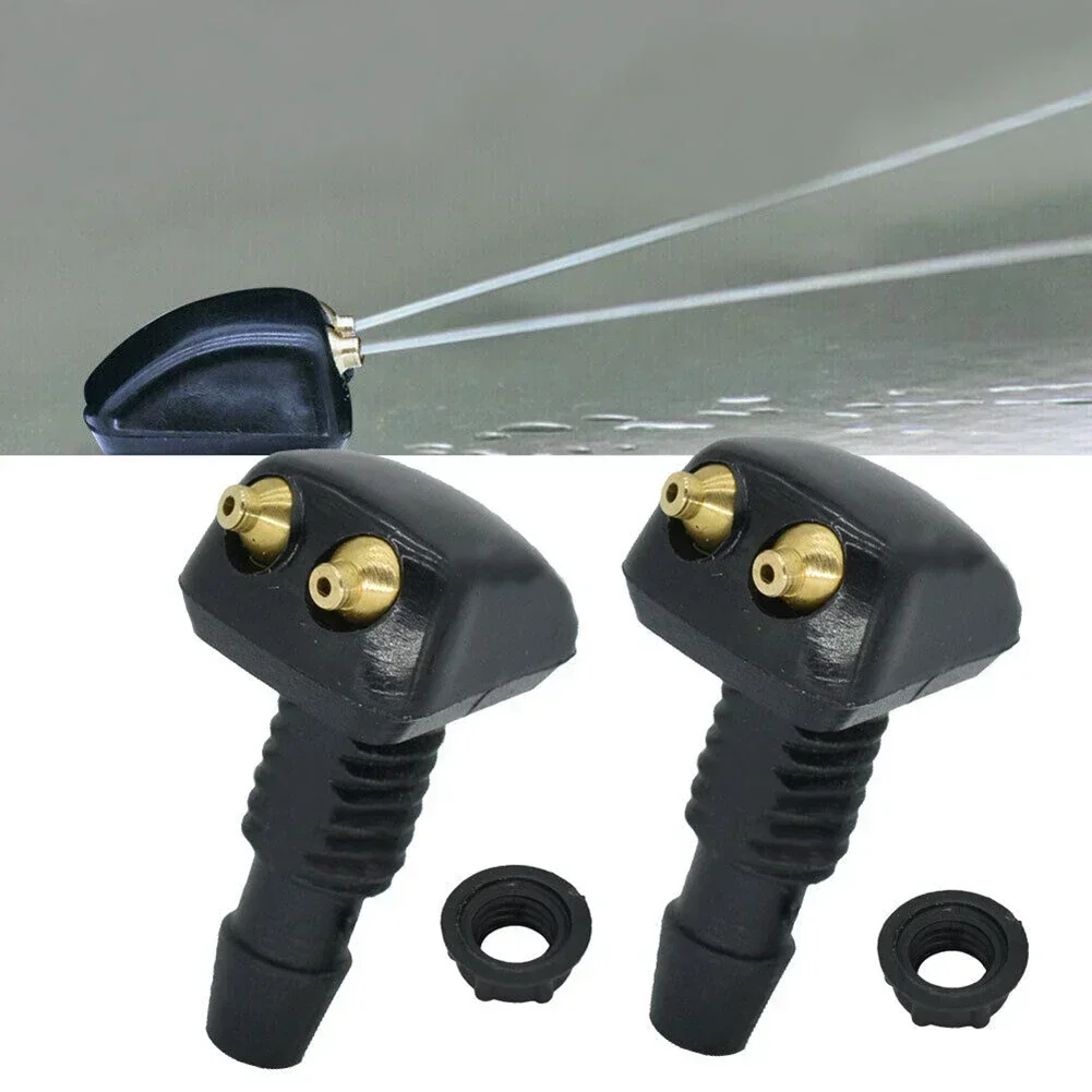 Verkauf 2Pcs Auto Scheibenwischer Waschanlage Spray Düse Passt Die – Bild 3
