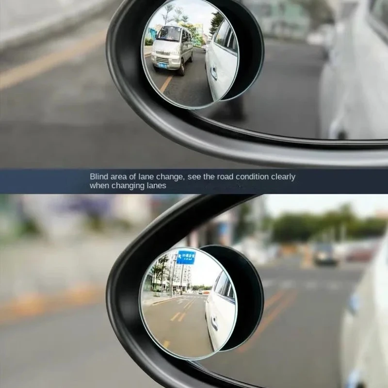 Auto-Totwinkel-Rückspiegel Weitwinkel 360 Grad Verstellbarer Kleiner – Bild 3