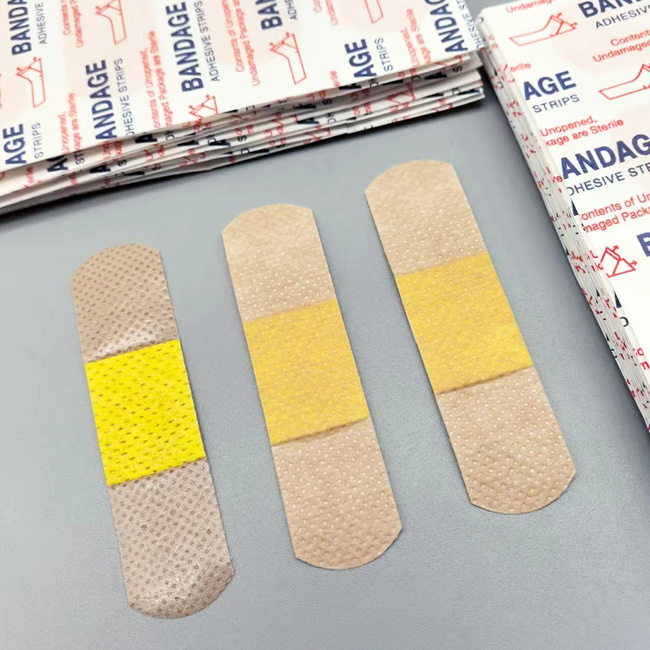 Wasserdicht Atmungsaktiv Kissen Heftpflaster Wunde Hämostase Aufkleber – Bild 4