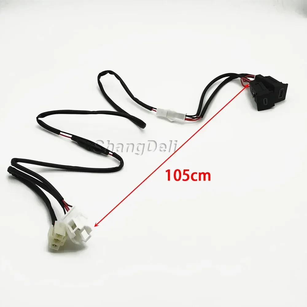 VW Golf 6 MK6 Jetta 5 MK5 Scirocco 2006-2012 Auto USB Ladegerät PD – Bild 6