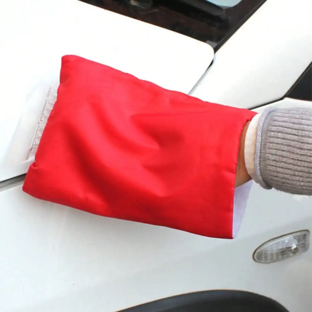 Auto montiert mit Schutzhülle, Winter-Auto-Schneeschaufel – Bild 3