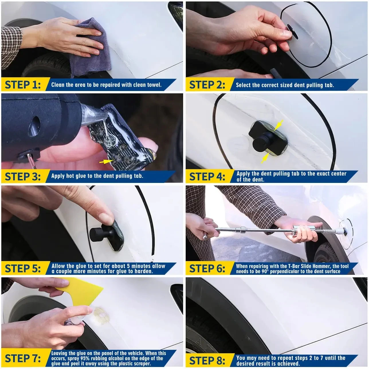 Super PDR Auto Reparatur Werkzeug Körper Reparatur Werkzeug Entfernen – Bild 2