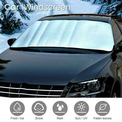 Auto Windschutzscheibe Frost Abdeckung Winter Beständig Eis Schnee – Bild 5
