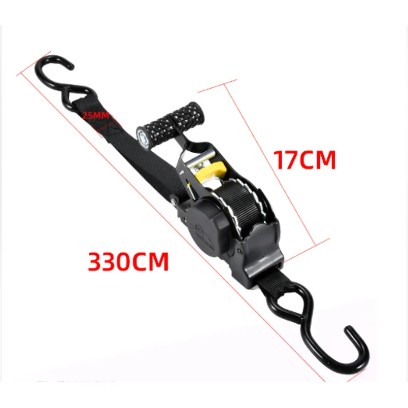 Einziehbare Auto-Spanngurte mit Ratschen-Spanner - Gepäck – Bild 6