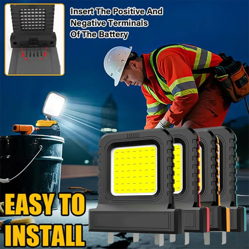 LED-Arbeitsleuchte für Makita für Milwaukee für Dewalt für Bosch – Bild 3