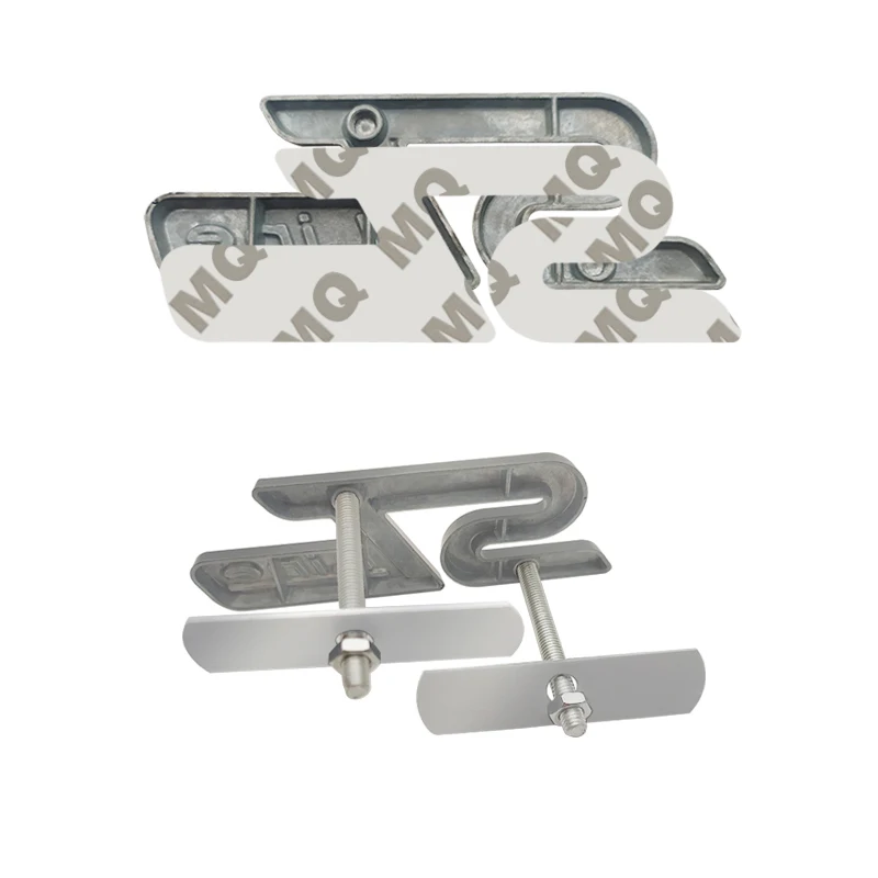 3D Metall ST Linie Kopf Kühlergrill Auto Emblem Abzeichen Chrom – Bild 3