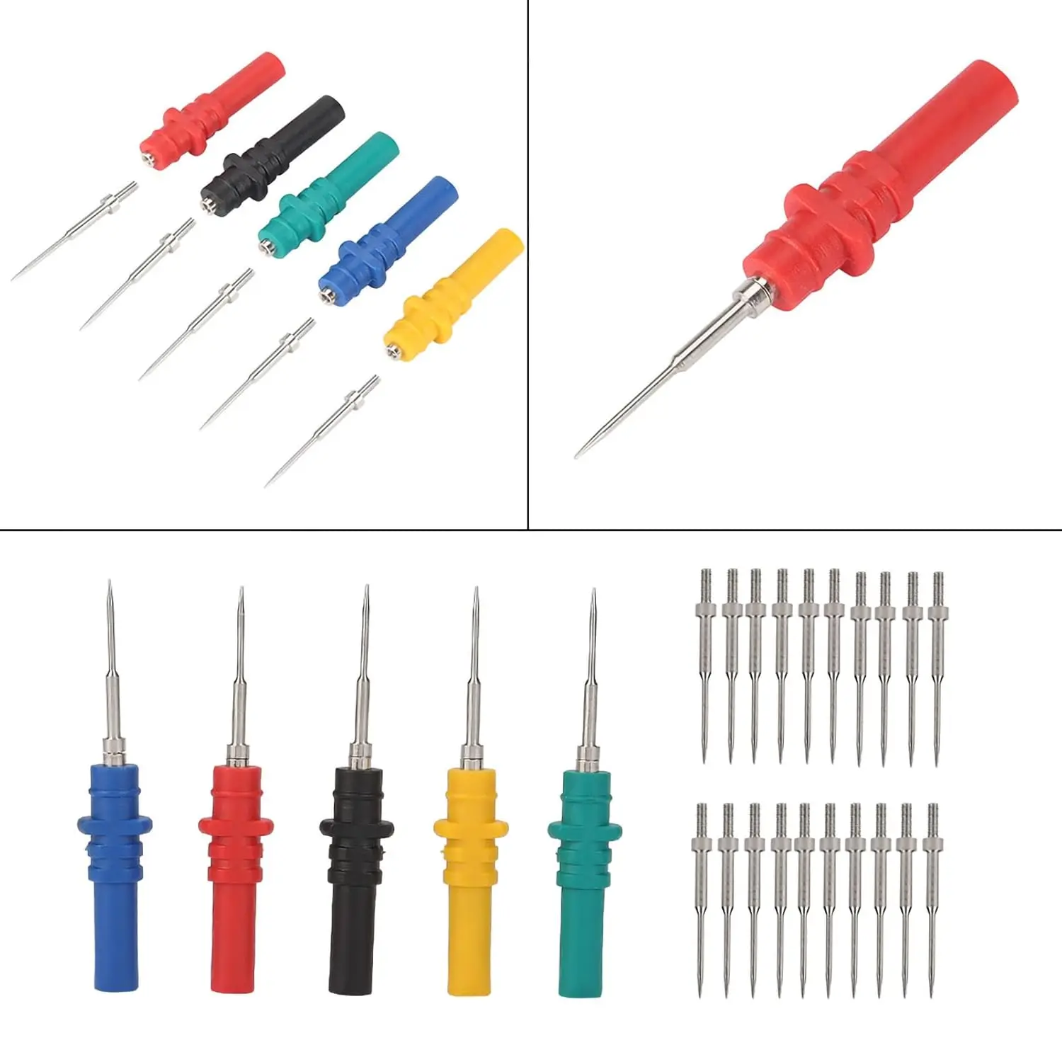 Automotive Diagnose Test Sonde Punktion Nadeln Oszilloskop (15 Stück) – Bild 3