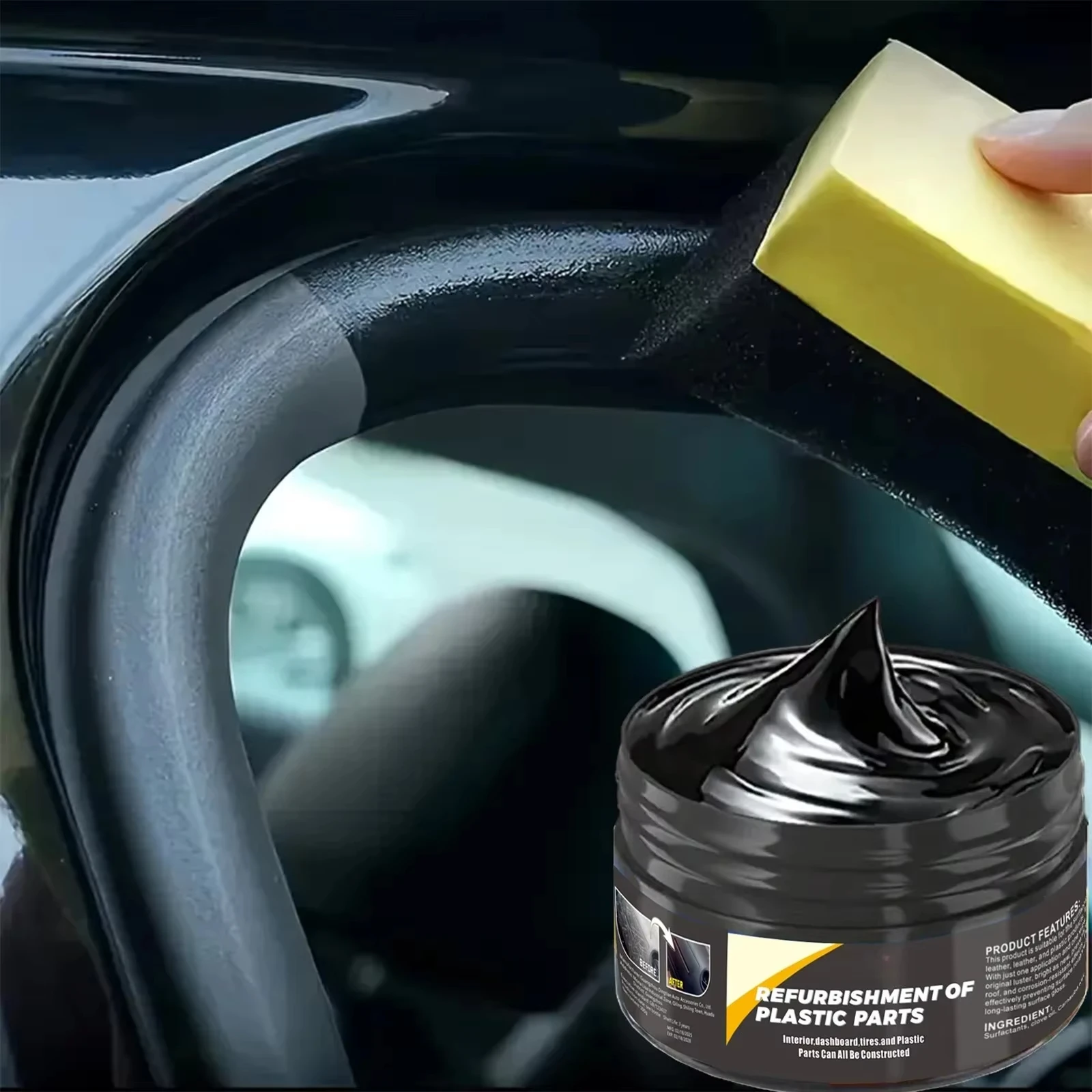 Auto Innen Kunststoff Leder Kratzer Reparatur Paste Automotive – Bild 4
